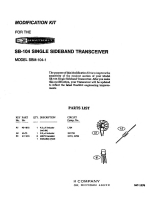 Heathkit SBM-104-1-modification-kit-for-the-SB-104 